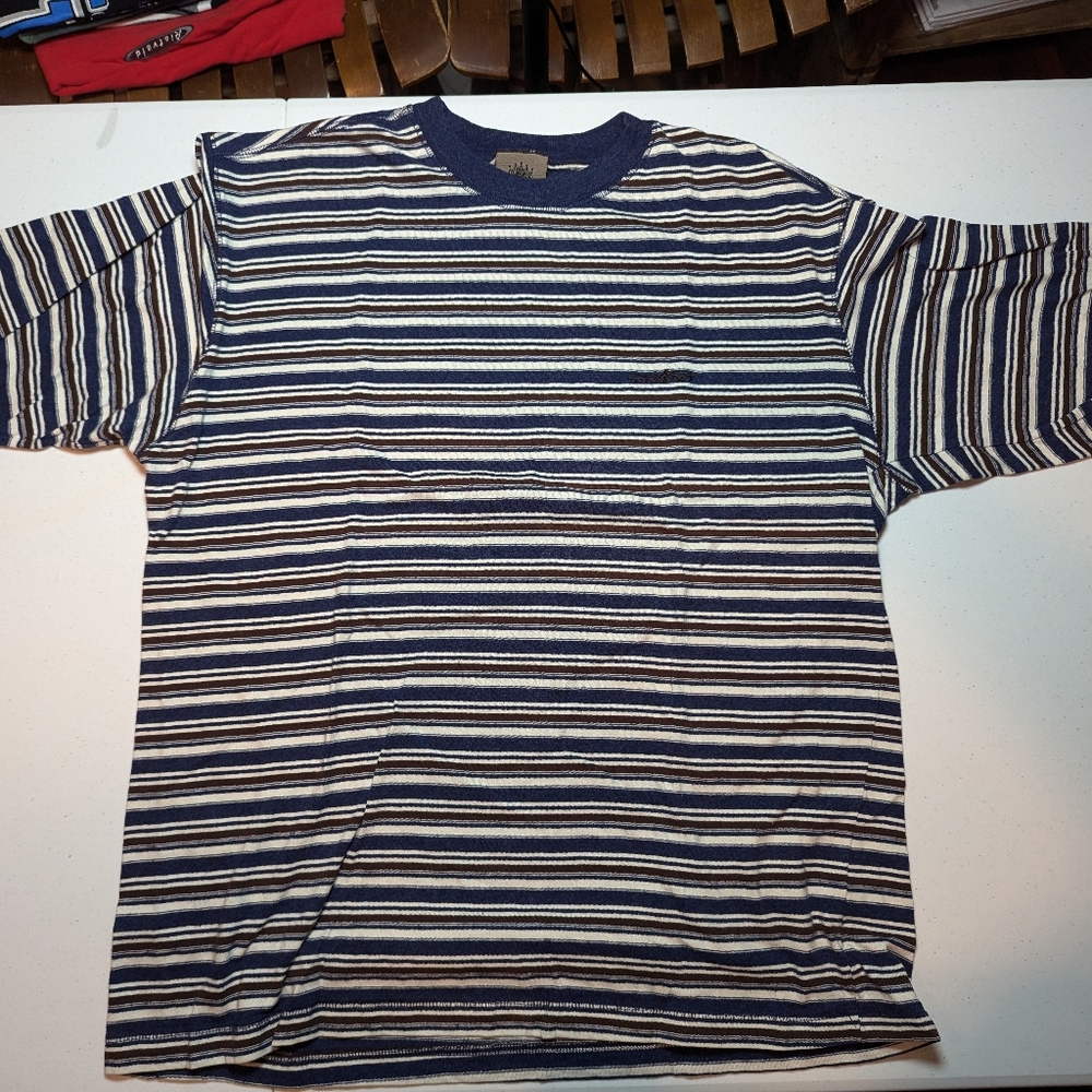 Vintage 90's JNCO Striped T-shirt